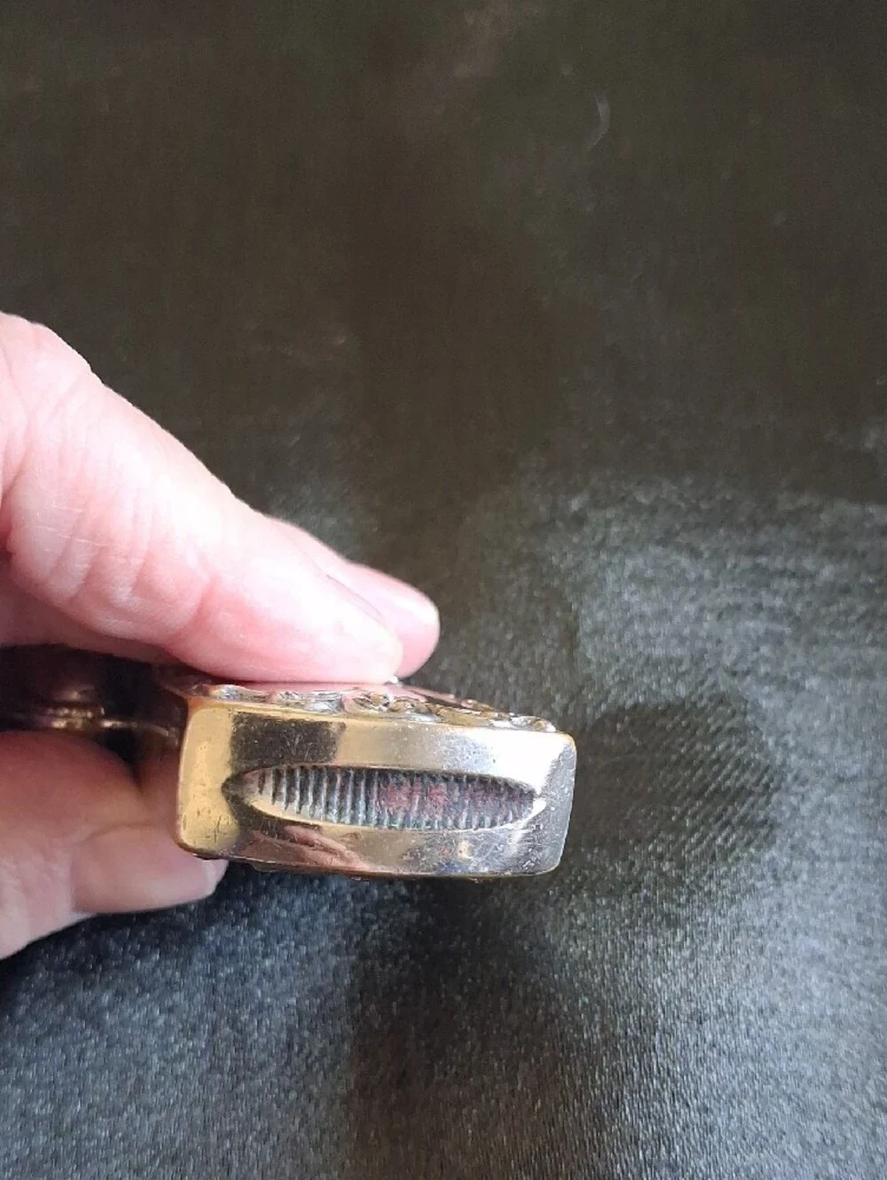 Ornate Victorian Edwardian Silverplate Corination Vesta Case